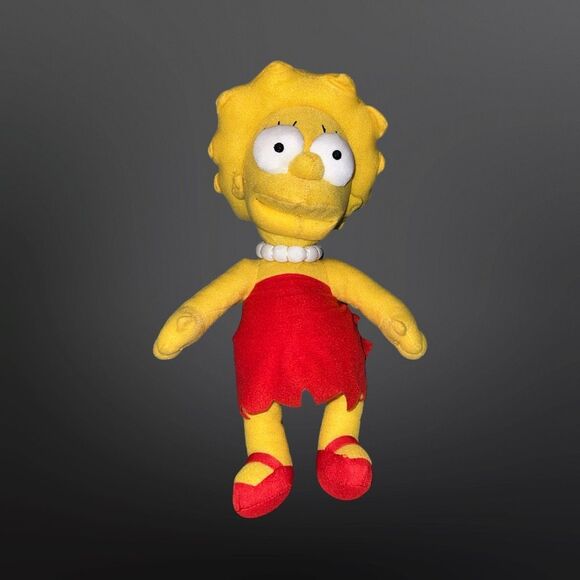 2018 Lisa Simpson Plush Dolls Toys Stuffed Animals Universal Studios 13” - Picture 2 of 5